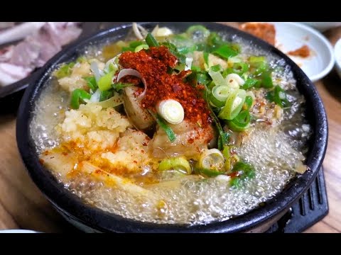 [창원 국밥 맛집]사장님 목마 태우고 먹어야 되는 국밥집! 뽈살 수육이 예술인…